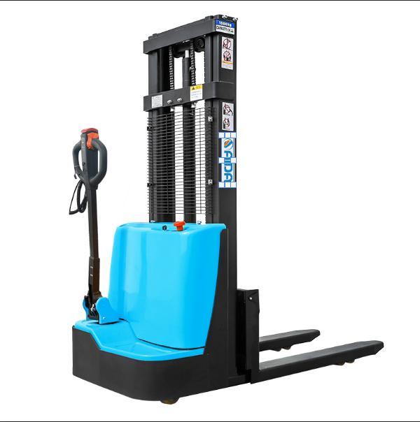 Elektryczny wózek widłowy dla pieszych 1200 kg pojemność DC 0