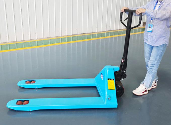 Przekazywanie ręczne pallety ciężarówki Jack 2000kg 550mm widok widła pallety 3000kg 2