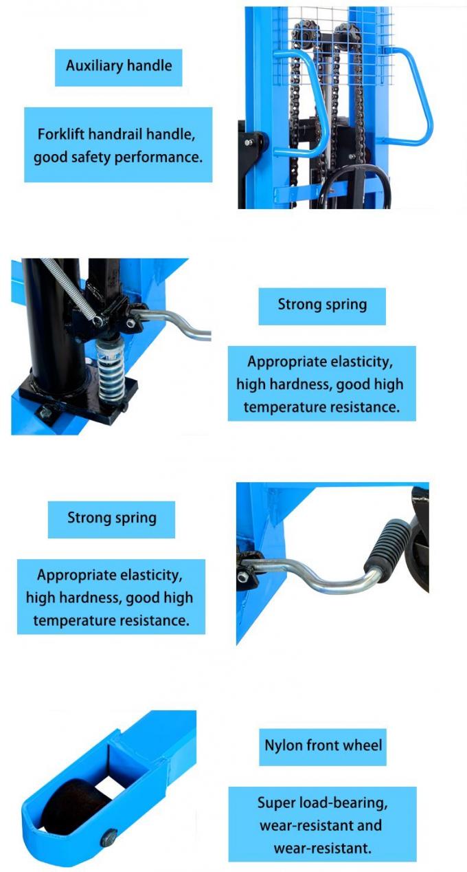 Ręcznie działający hydrauliczny zestawiacz 1 ton 1
