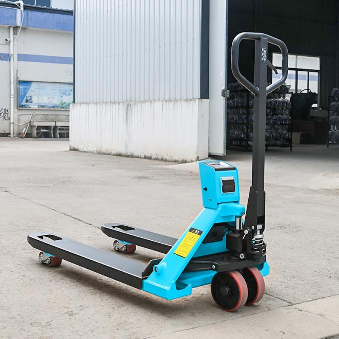 Mechaniczny ręczny hydrauliczny podnośnik palet, ręczny wózek widłowy z ciężarówką 2500 kg 1