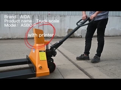 Wyrzutnik palet ręcznych z wagą